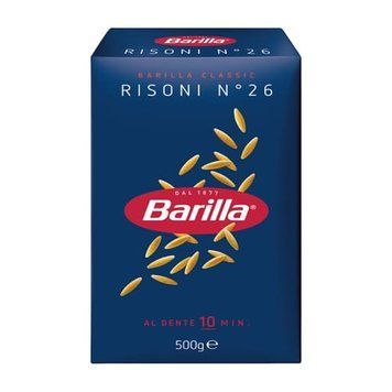 Макарони Barilla №26 Risoni 500г 8076809579100 фото