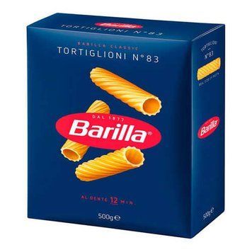 Макарони Barilla №83 Tortiglioni ріжка 500г 8076802085837 фото