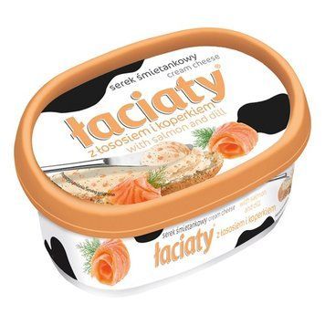 Крем-сир з лососем з кропом Laciate 5900820019105 фото