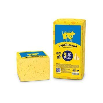 Український сир 50% "Пирятин" 2,5 кг 9482002326595 фото