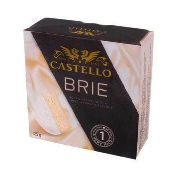 Сир м'який Брі 50% 125гр Castello 5760466820059 фото